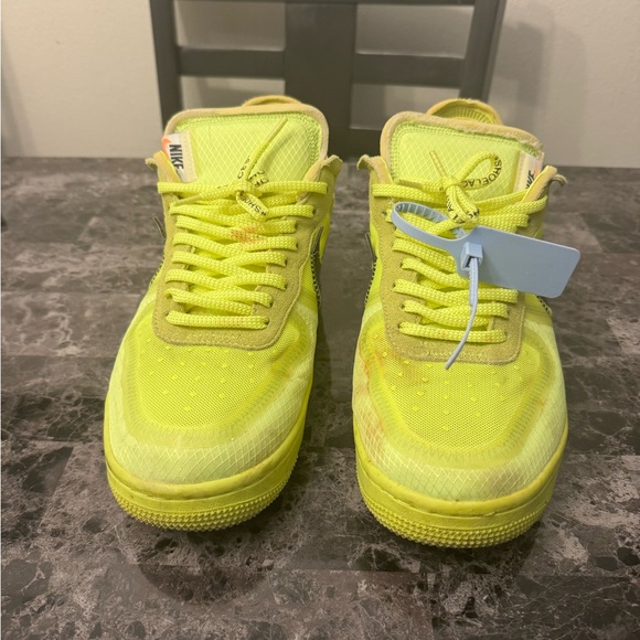 Nike Other - Off-White x Nike Air Force 1 “Volt” — Size 12 — 9/10 / No Box